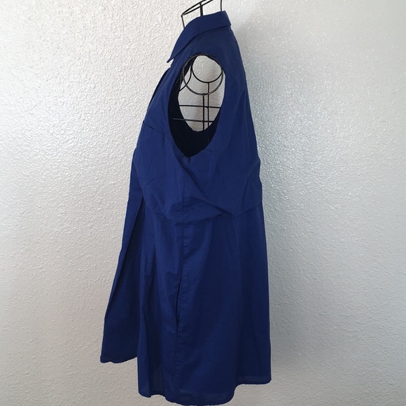 Zara | Button Down Collar Dress - Picture 3 of 7